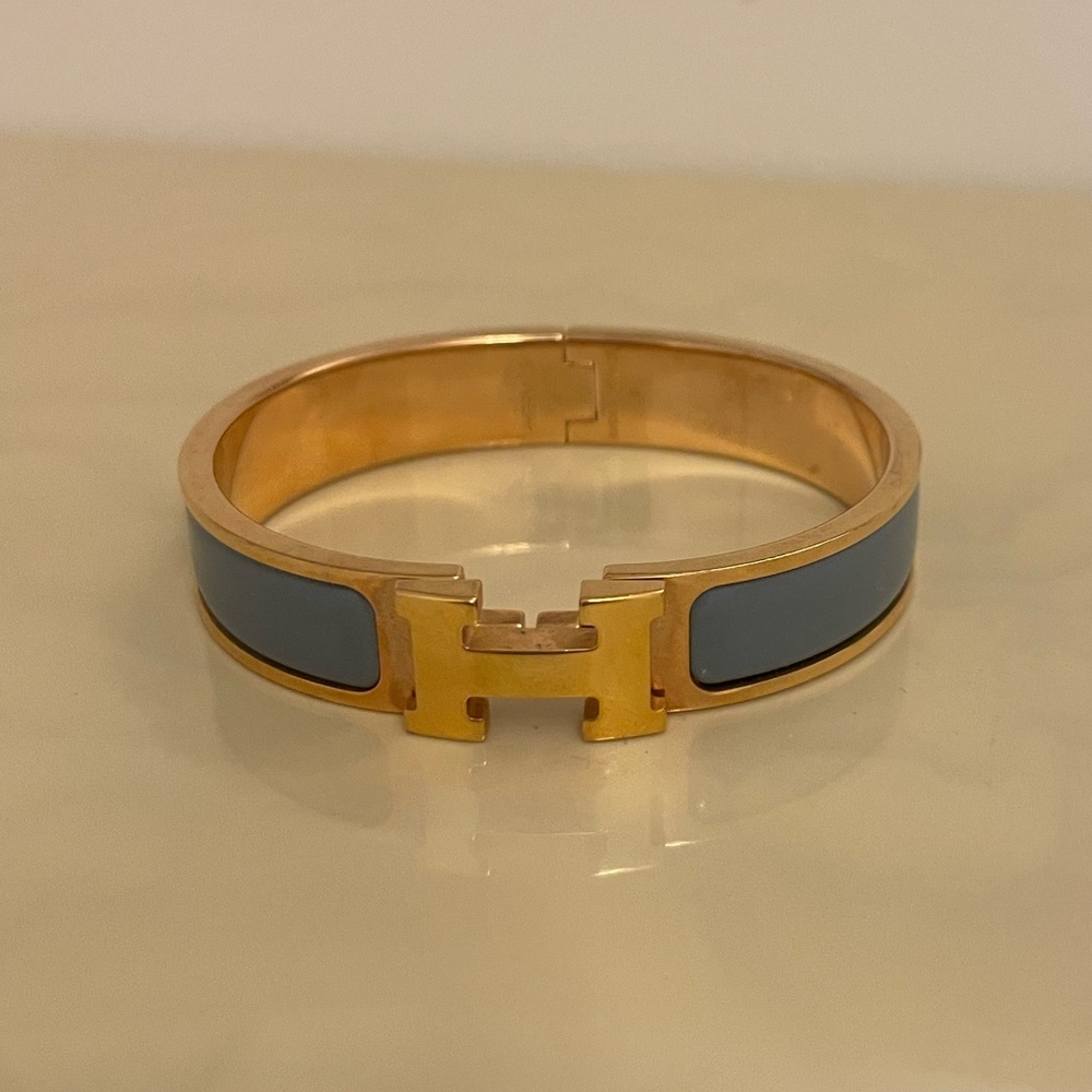 Hermes Clic H Bracelet in discontinued colors! Comes in original box.